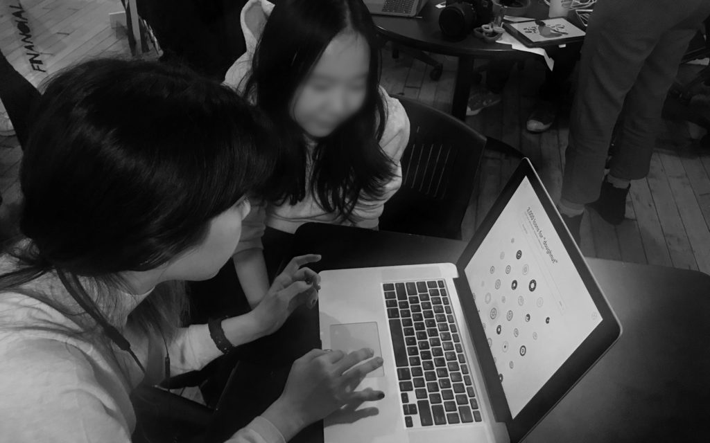 user testing during Quick & Dirty Show